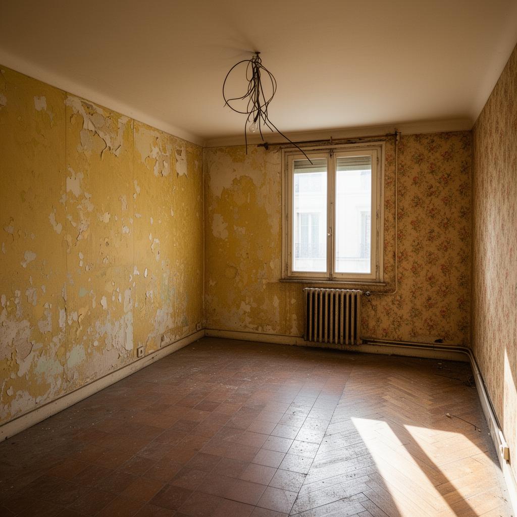 Rénovation complète appartement - avant rénovation